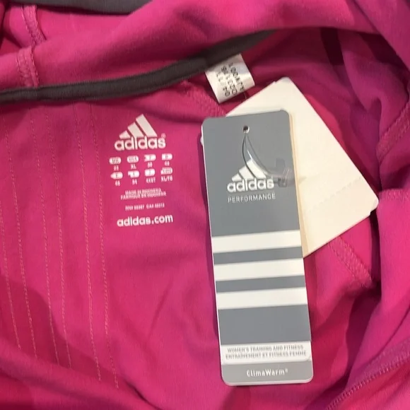 Adidas Women's Vibrant Pink Athletic Jacket - Picture 2 of 5